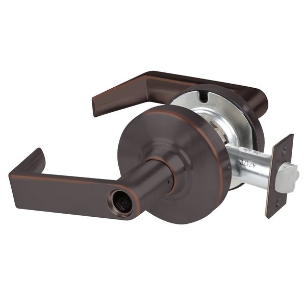 Schlage Grade 1 Institutional Lock, Rhodes Lever, Less Cylinder, Aged Bronze Finish, Non-handed ND82CD RHO 643E